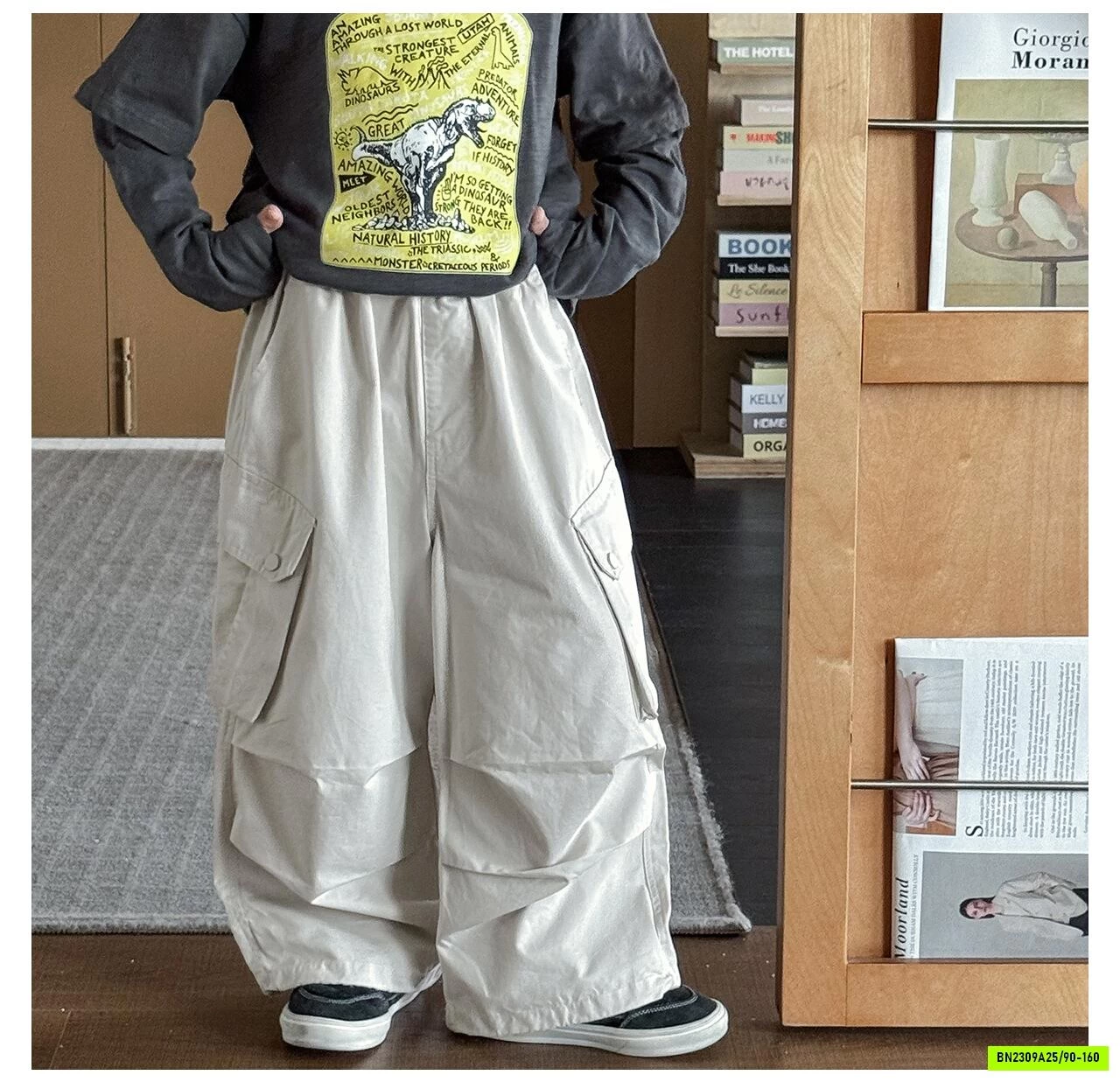 QUẦN JOGGER THÔ TÚI HỘP AOAOKIDS