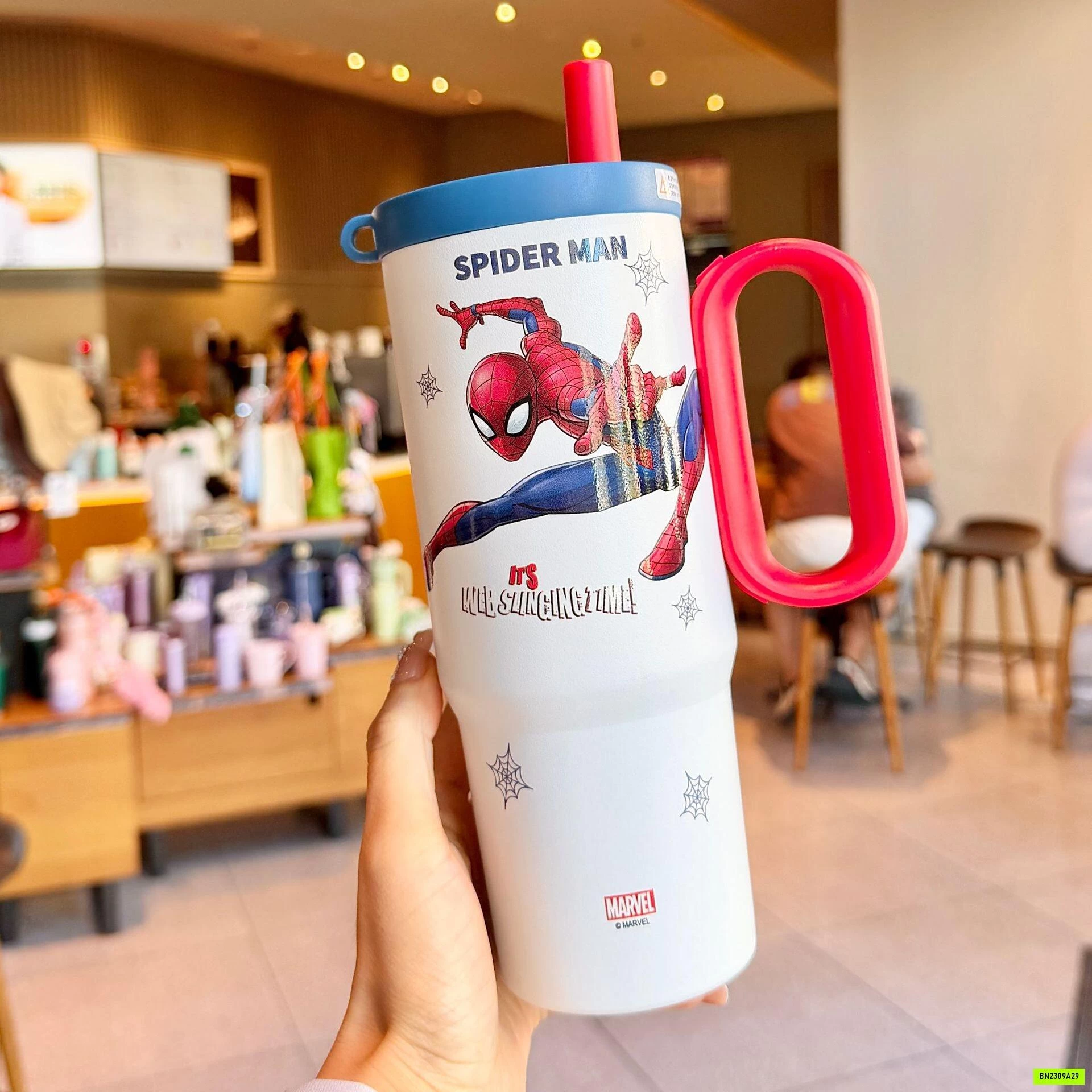TUYỂN TẬP BÌNH NƯỚC GIỮ NHIỆT SPIDERMAN TRẮNG