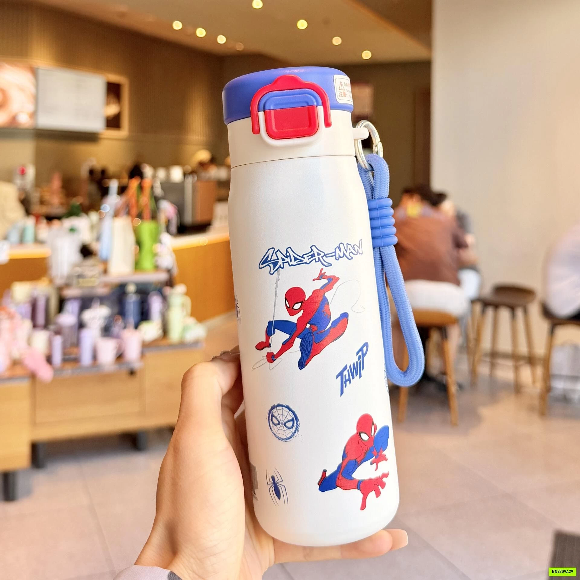 TUYỂN TẬP BÌNH NƯỚC GIỮ NHIỆT SPIDERMAN TRẮNG