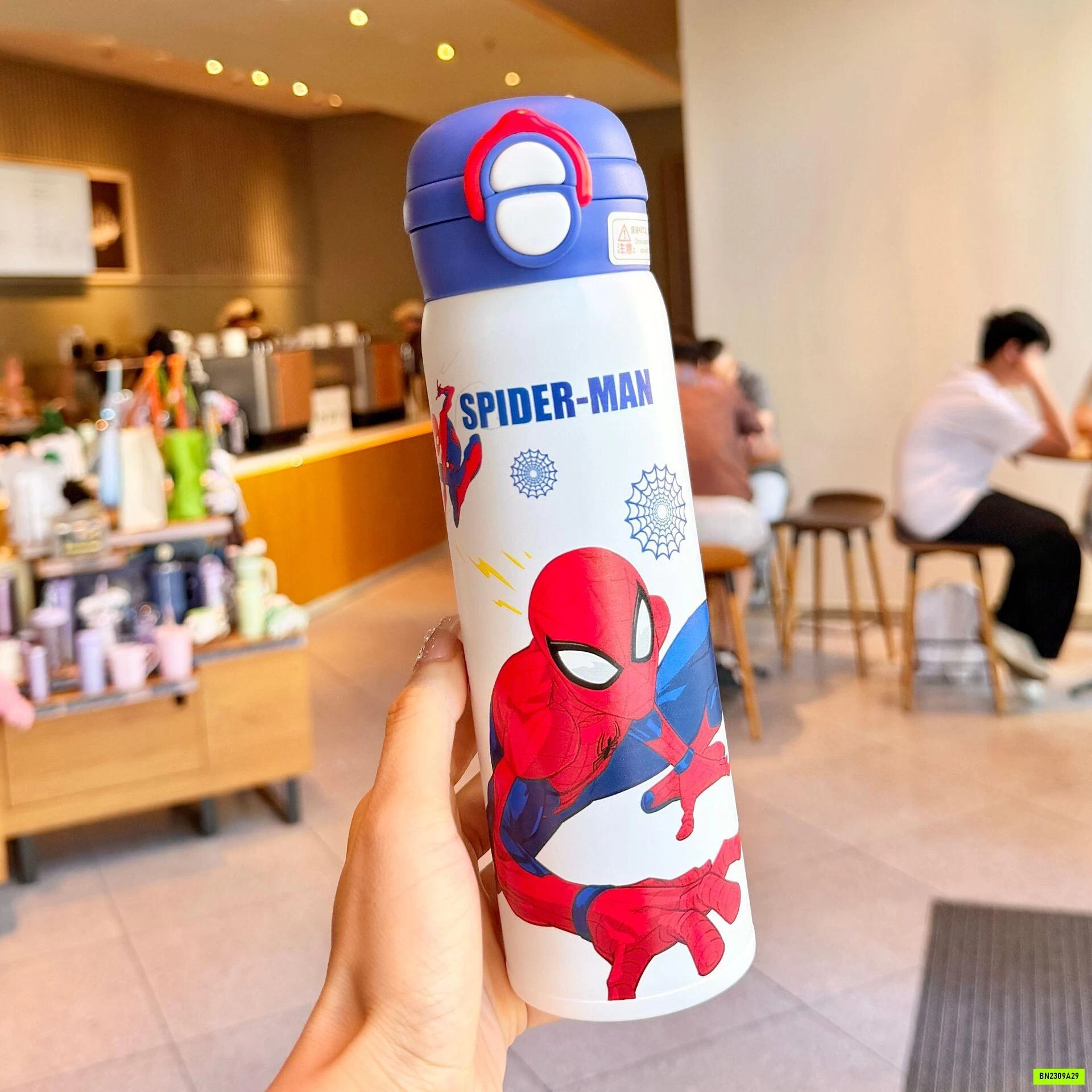 TUYỂN TẬP BÌNH NƯỚC GIỮ NHIỆT SPIDERMAN TRẮNG