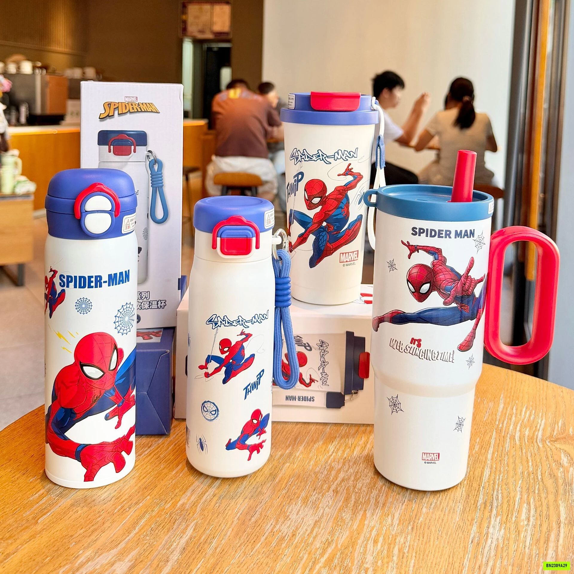 TUYỂN TẬP BÌNH NƯỚC GIỮ NHIỆT SPIDERMAN TRẮNG