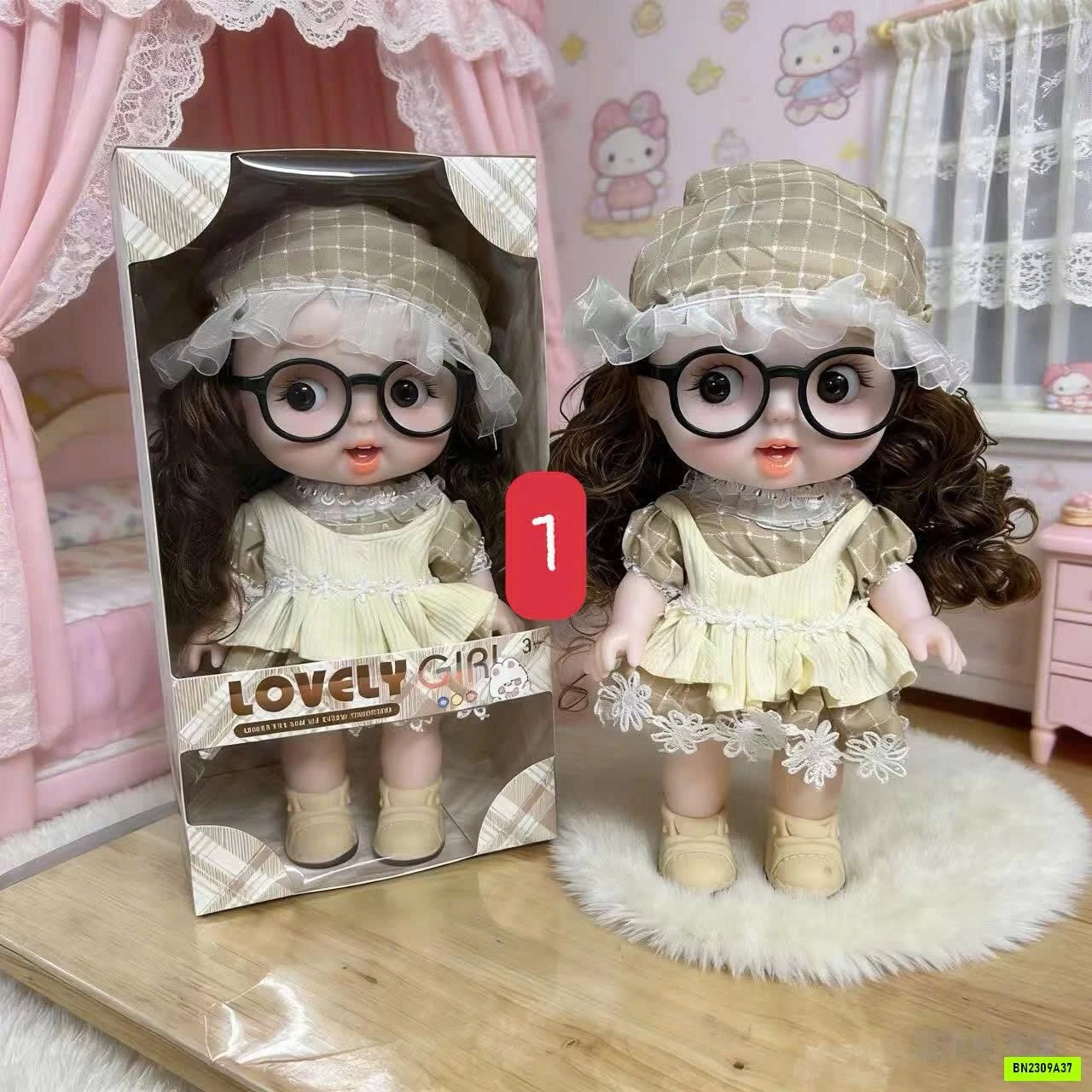 MÔ HÌNH BÚP BÊ DỄ THƯƠNG CHO BÉ
