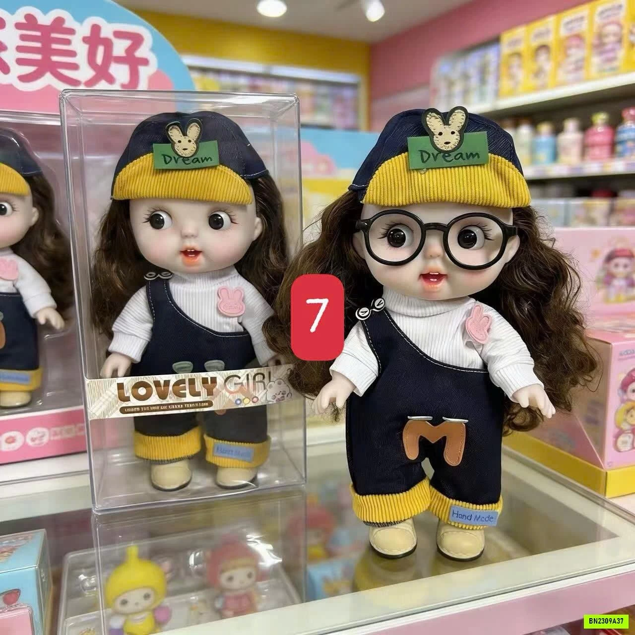 MÔ HÌNH BÚP BÊ DỄ THƯƠNG CHO BÉ