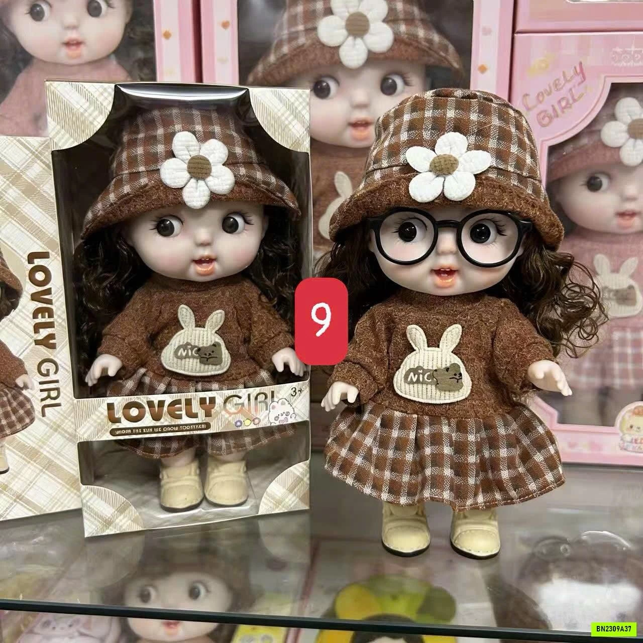 MÔ HÌNH BÚP BÊ DỄ THƯƠNG CHO BÉ