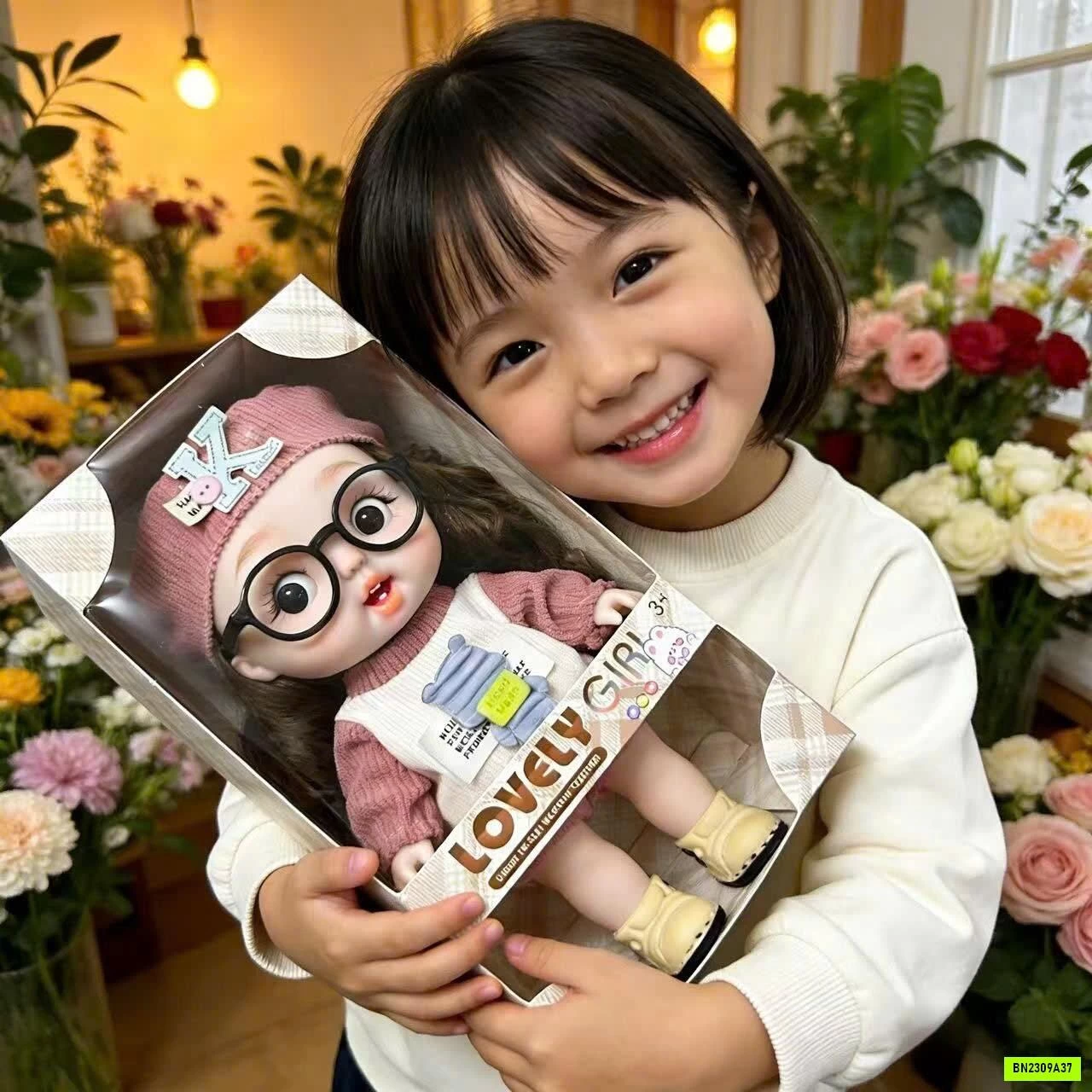 MÔ HÌNH BÚP BÊ DỄ THƯƠNG CHO BÉ
