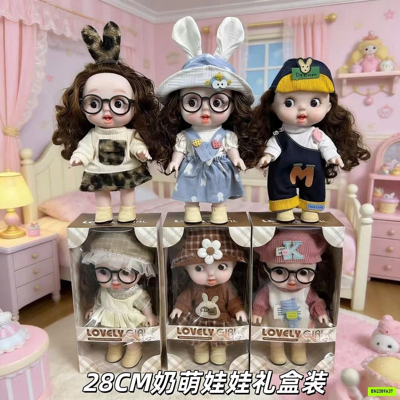 MÔ HÌNH BÚP BÊ DỄ THƯƠNG CHO BÉ