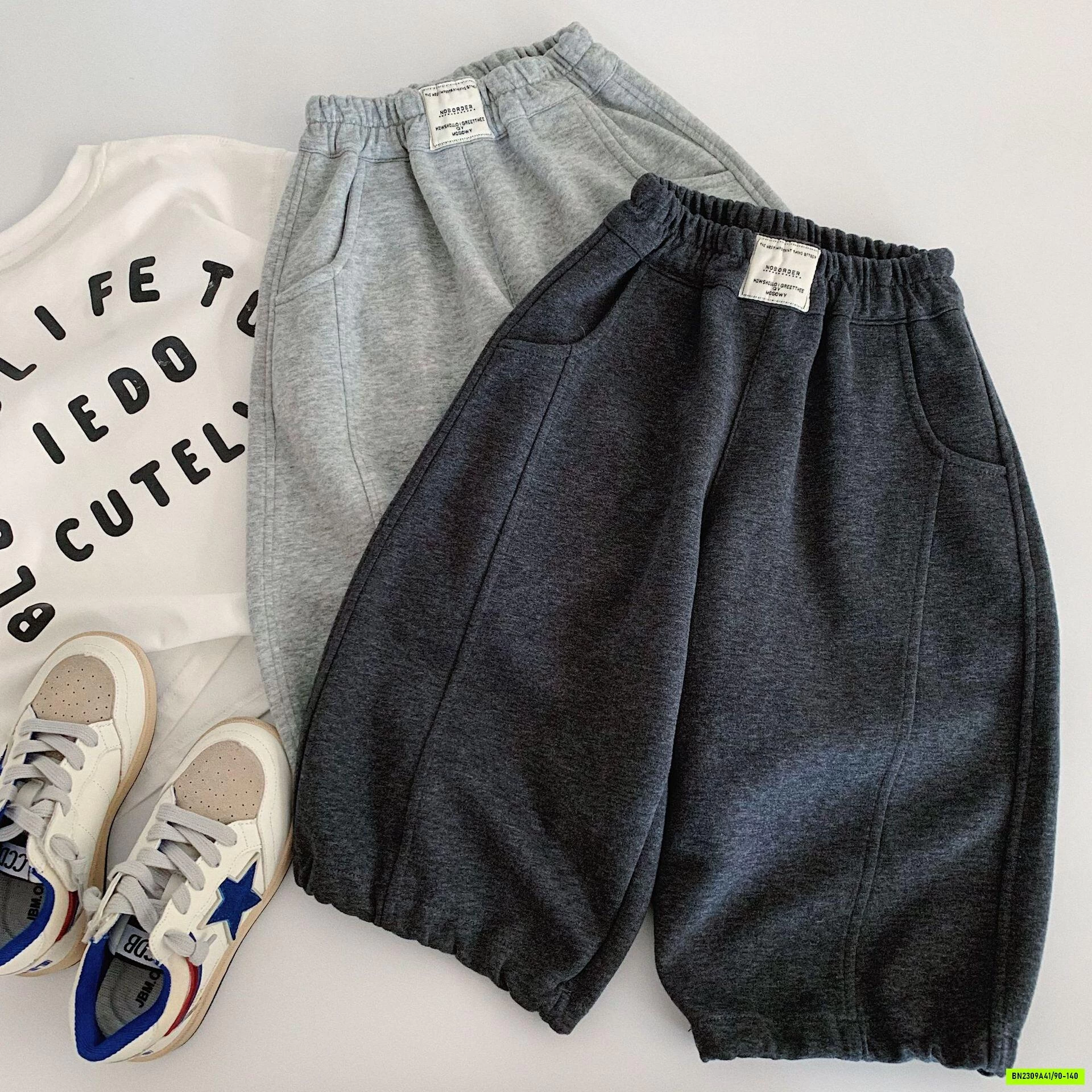 BAGGY NỈ GÂN TRƯỚC