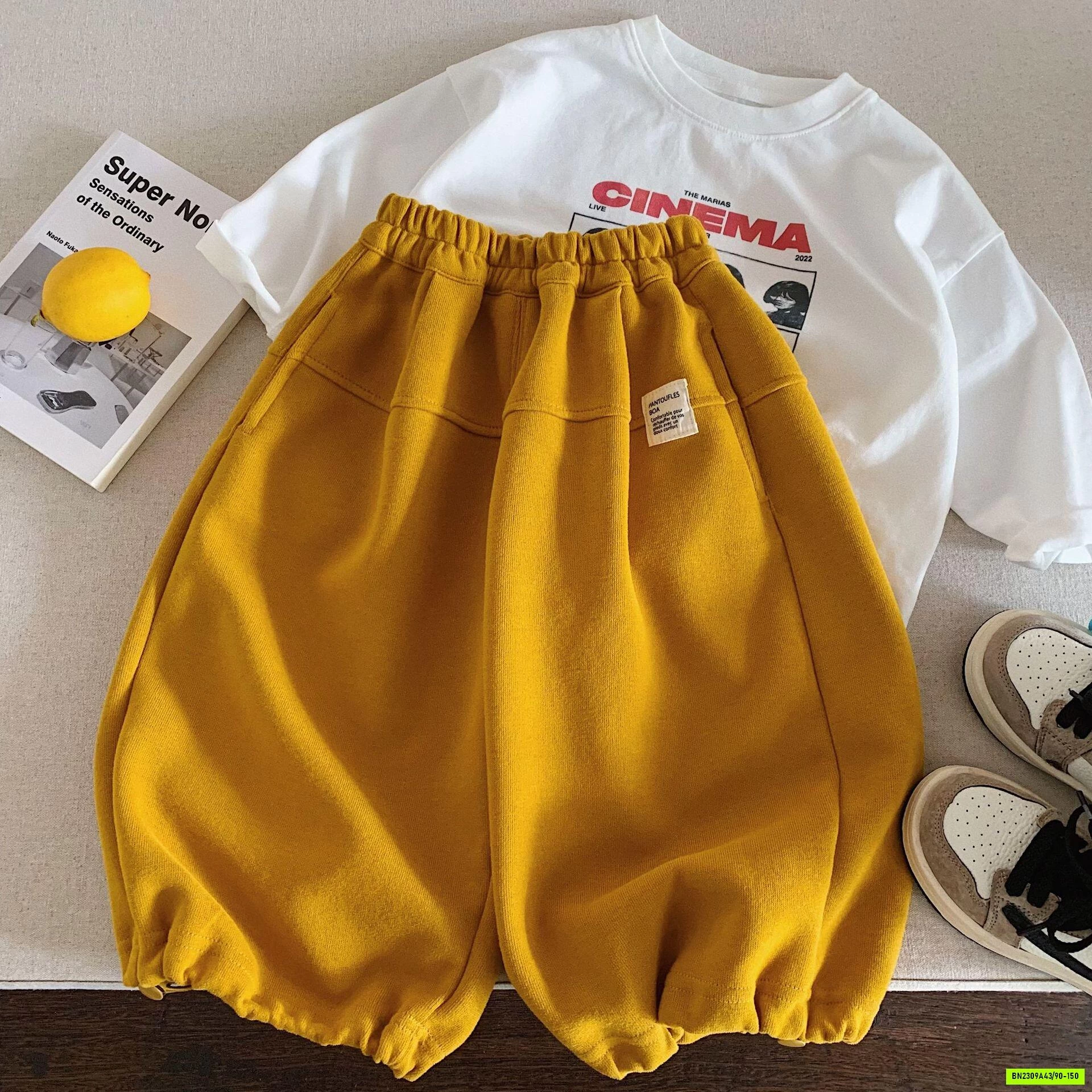 JOGGER NỈ TRƠN