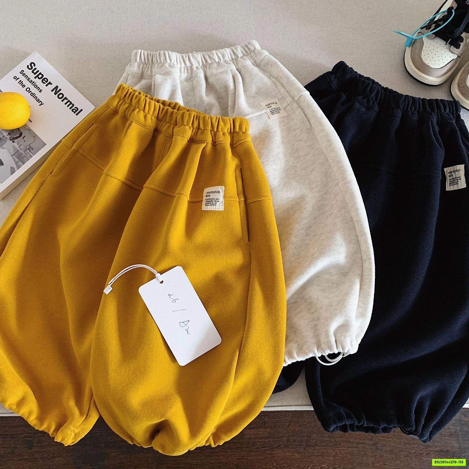 JOGGER NỈ TRƠN