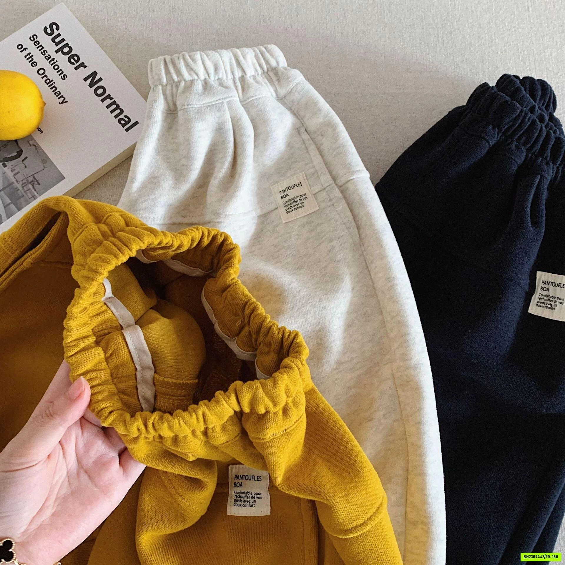 JOGGER NỈ TRƠN