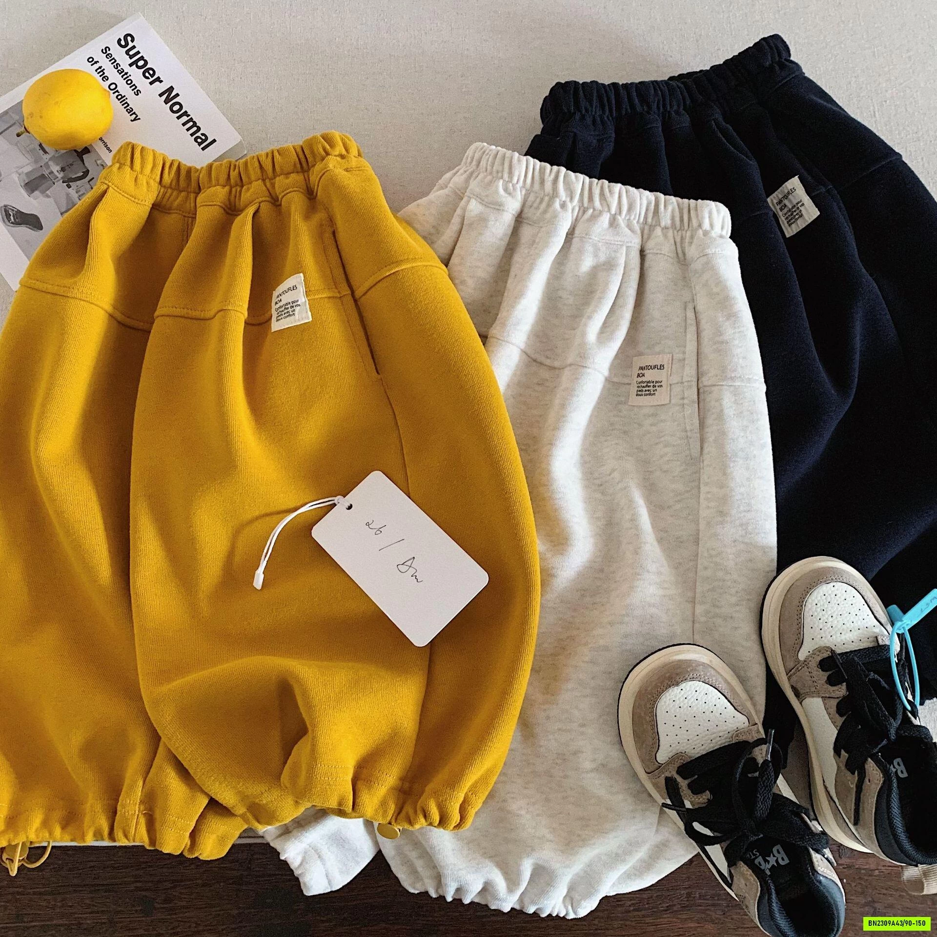JOGGER NỈ TRƠN
