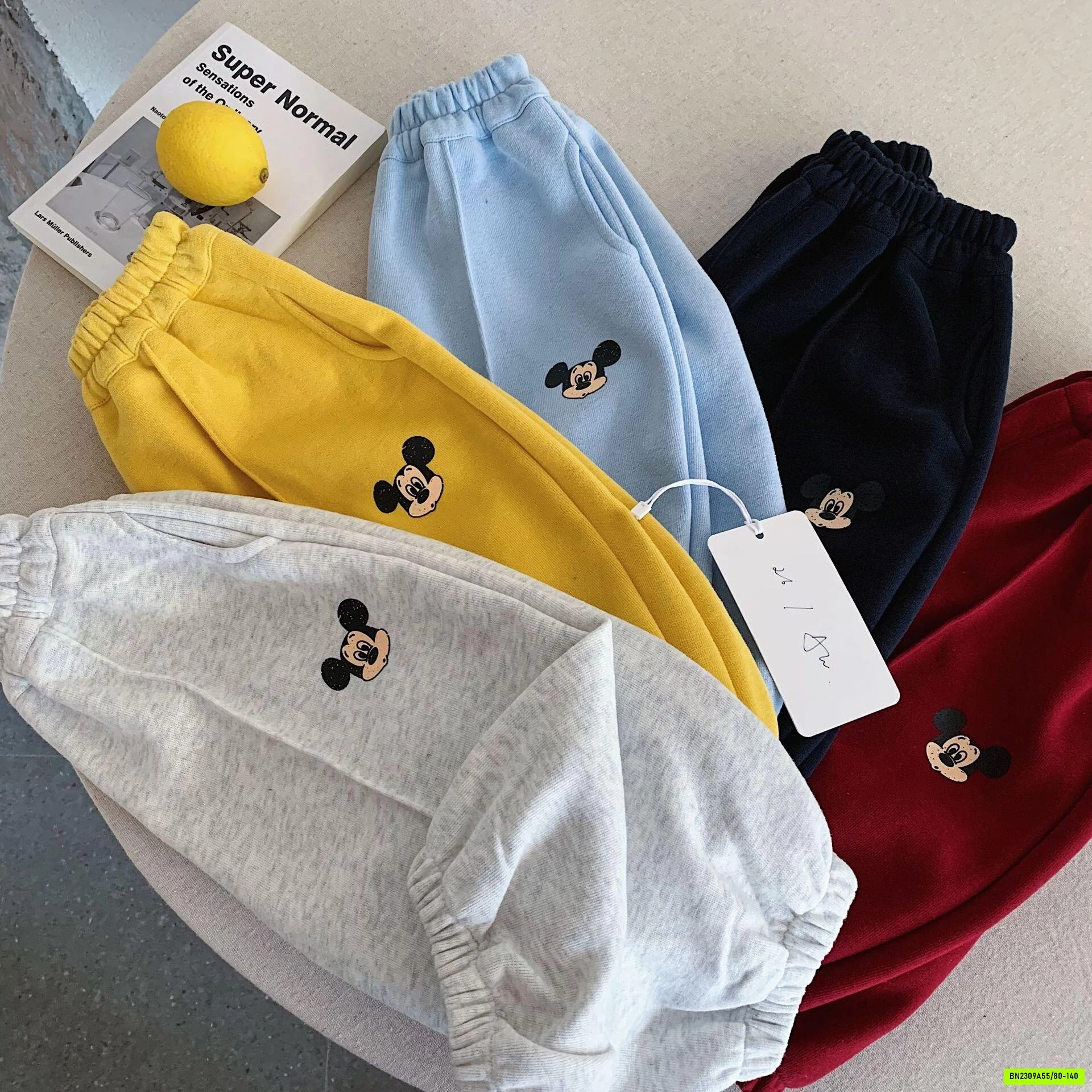 QUẦN NỈ BO GẤU MICKEY