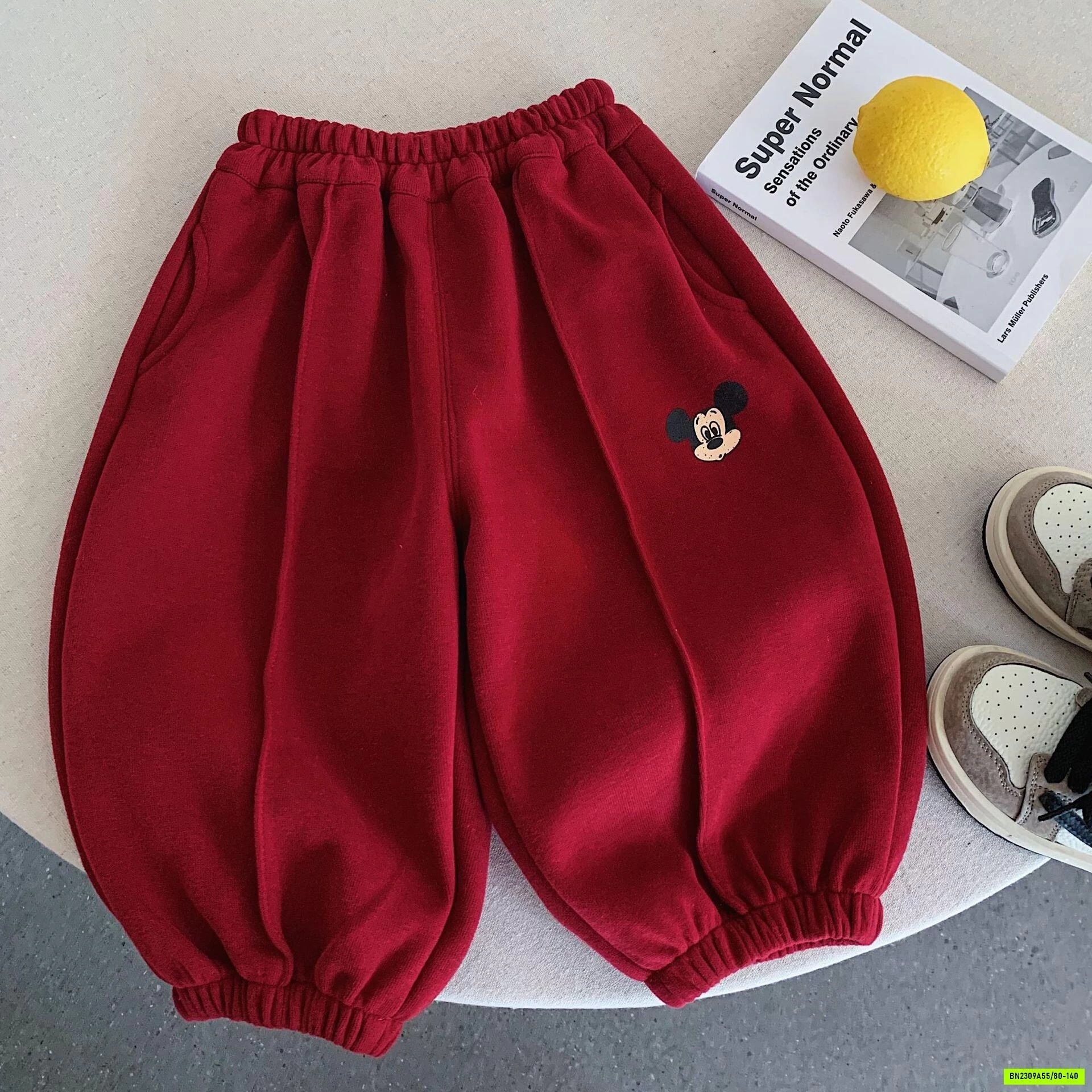 QUẦN NỈ BO GẤU MICKEY