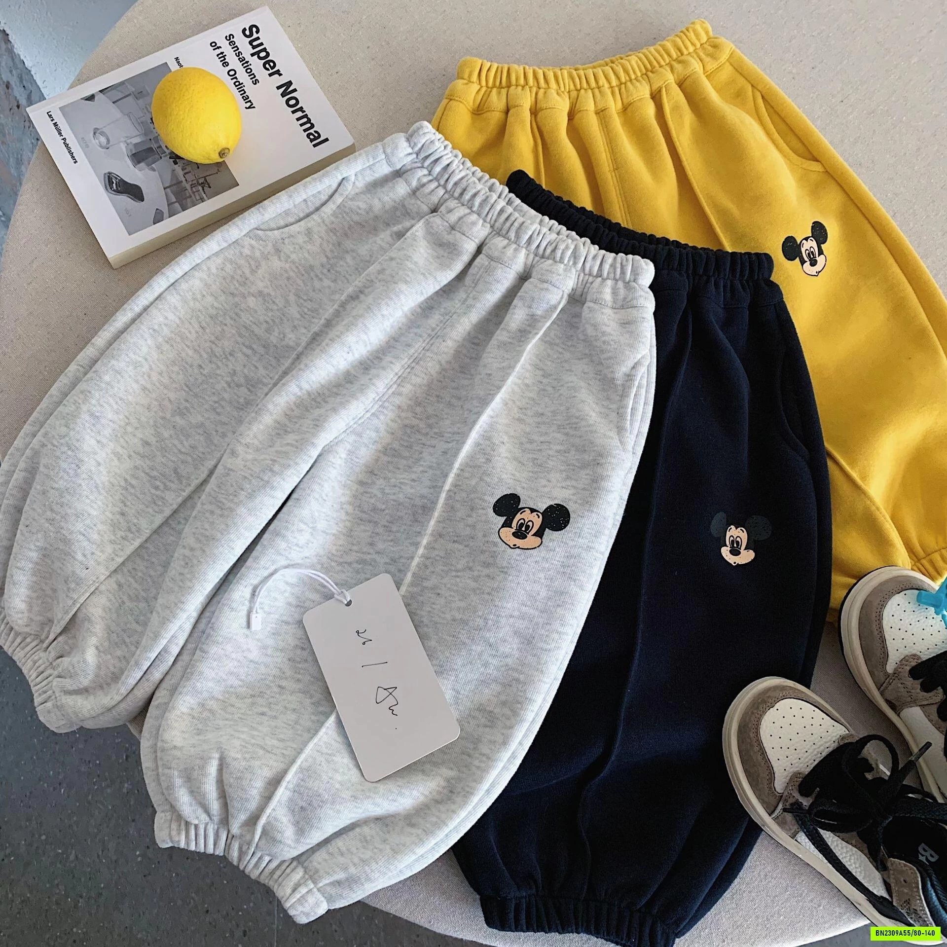 QUẦN NỈ BO GẤU MICKEY