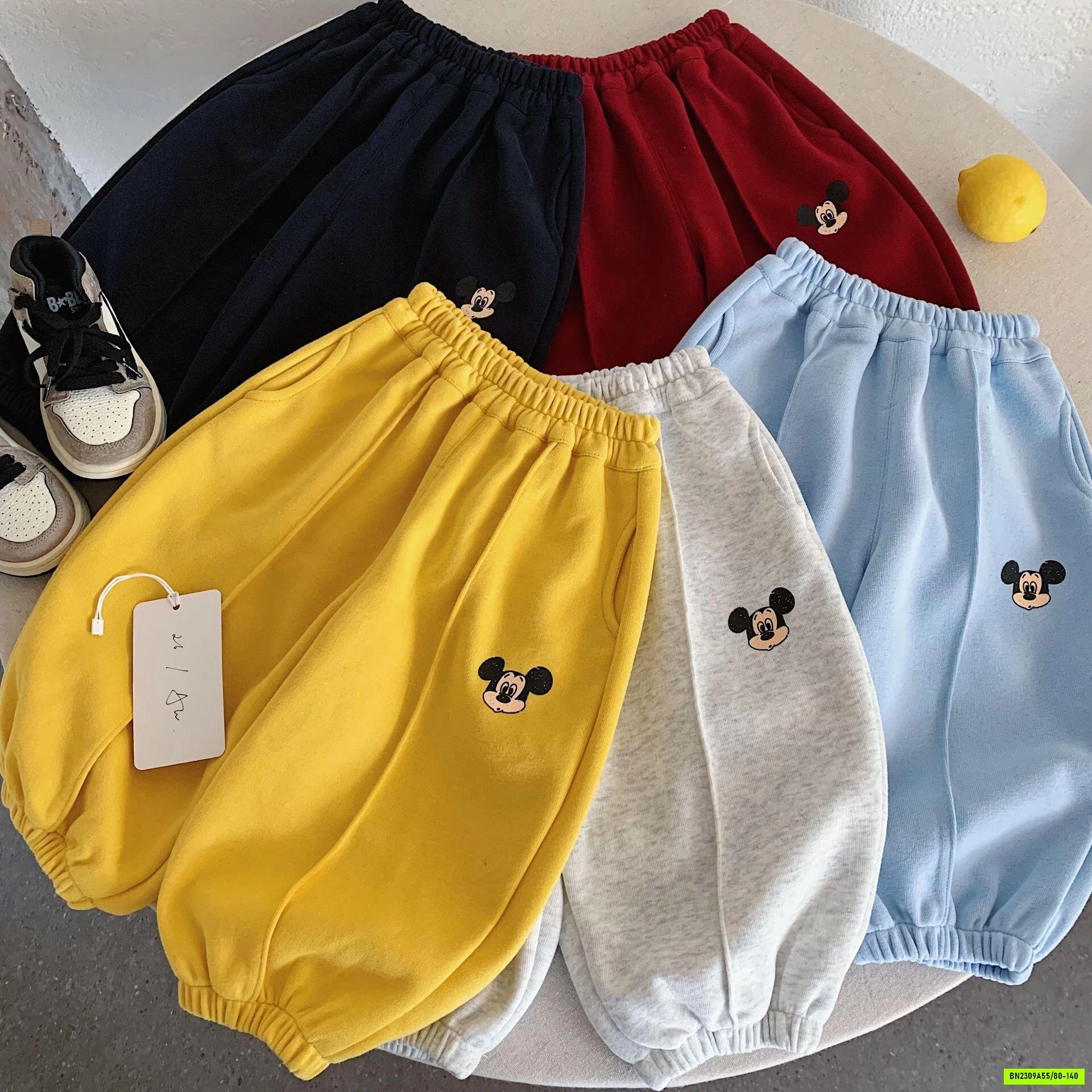 QUẦN NỈ BO GẤU MICKEY