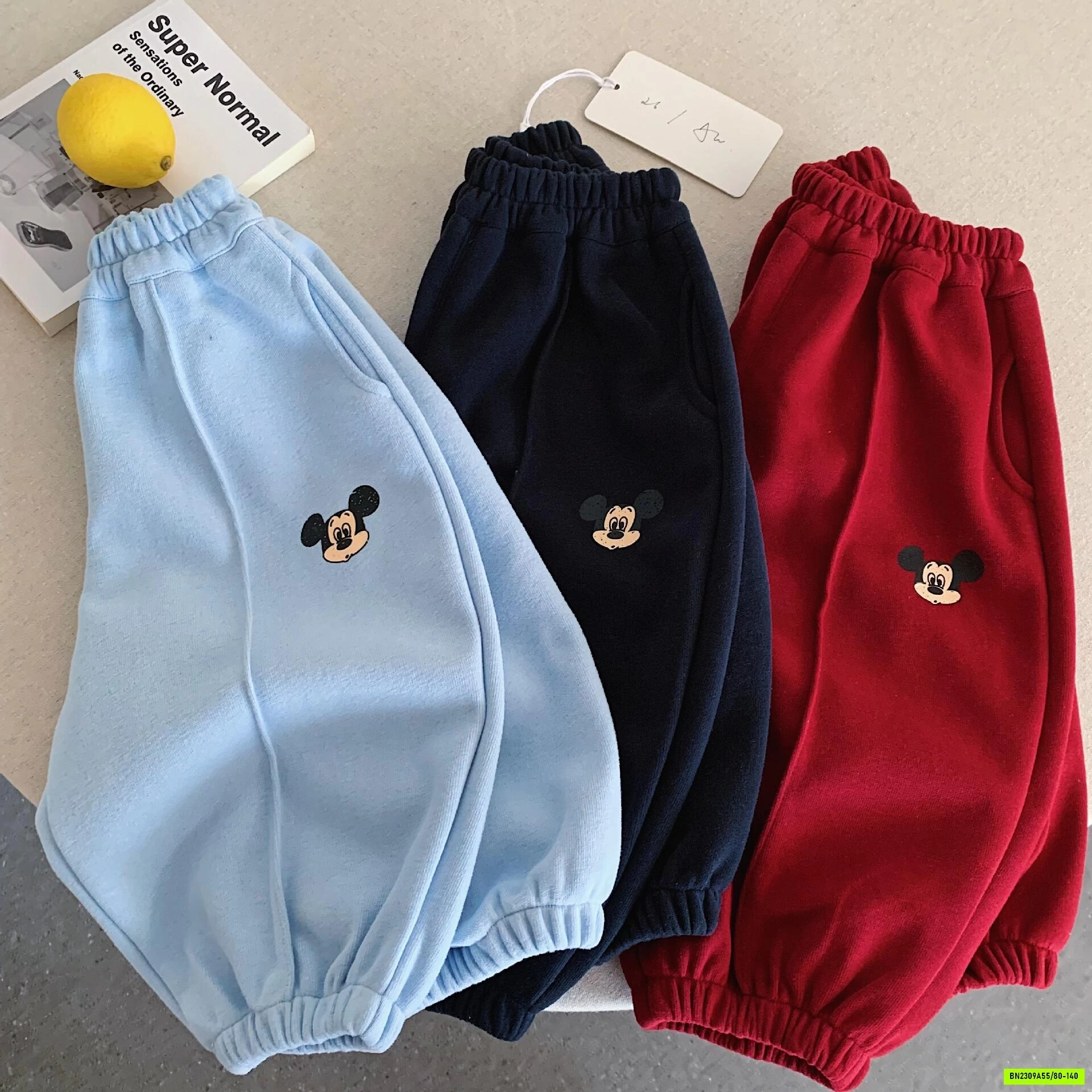 QUẦN NỈ BO GẤU MICKEY