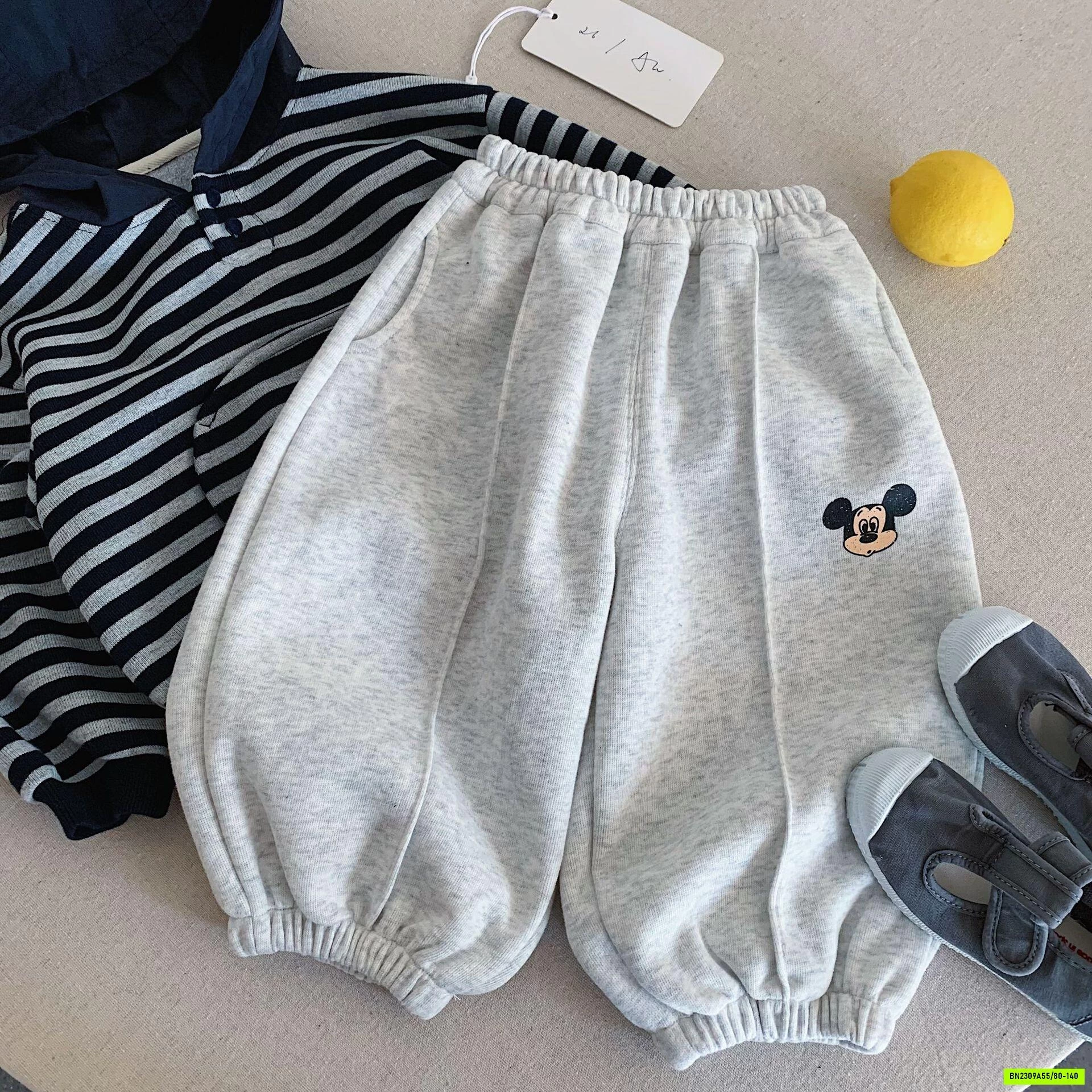 QUẦN NỈ BO GẤU MICKEY