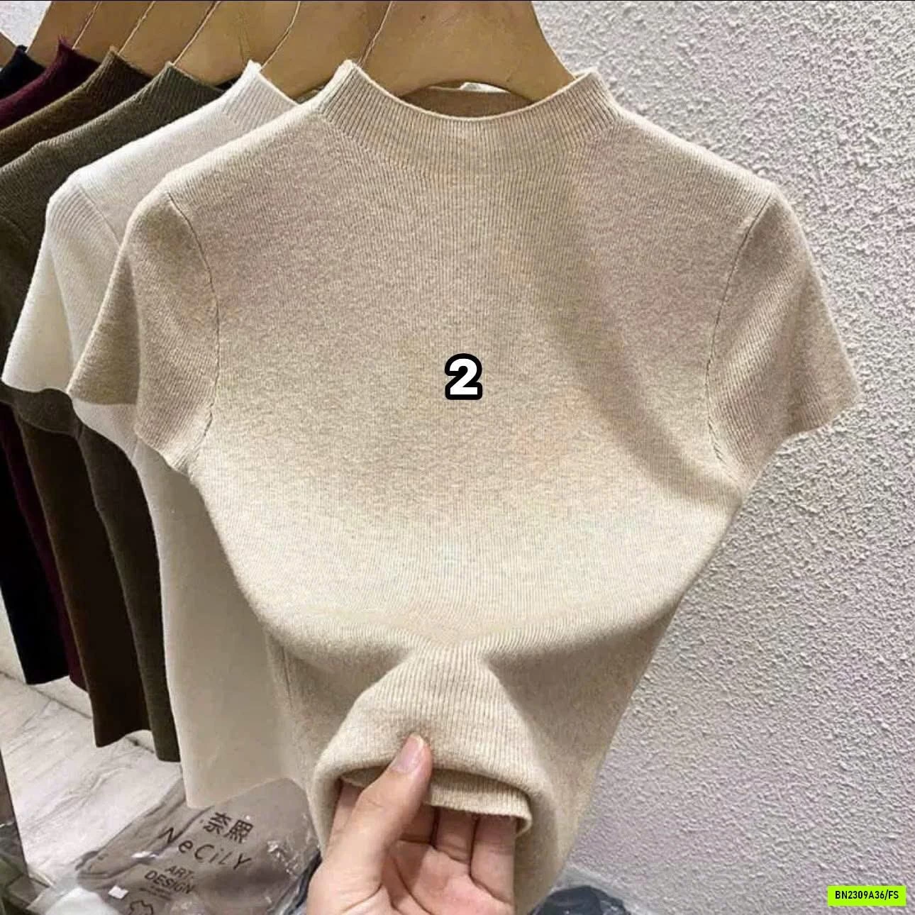 ÁO LEN CỘC TAY BASIC