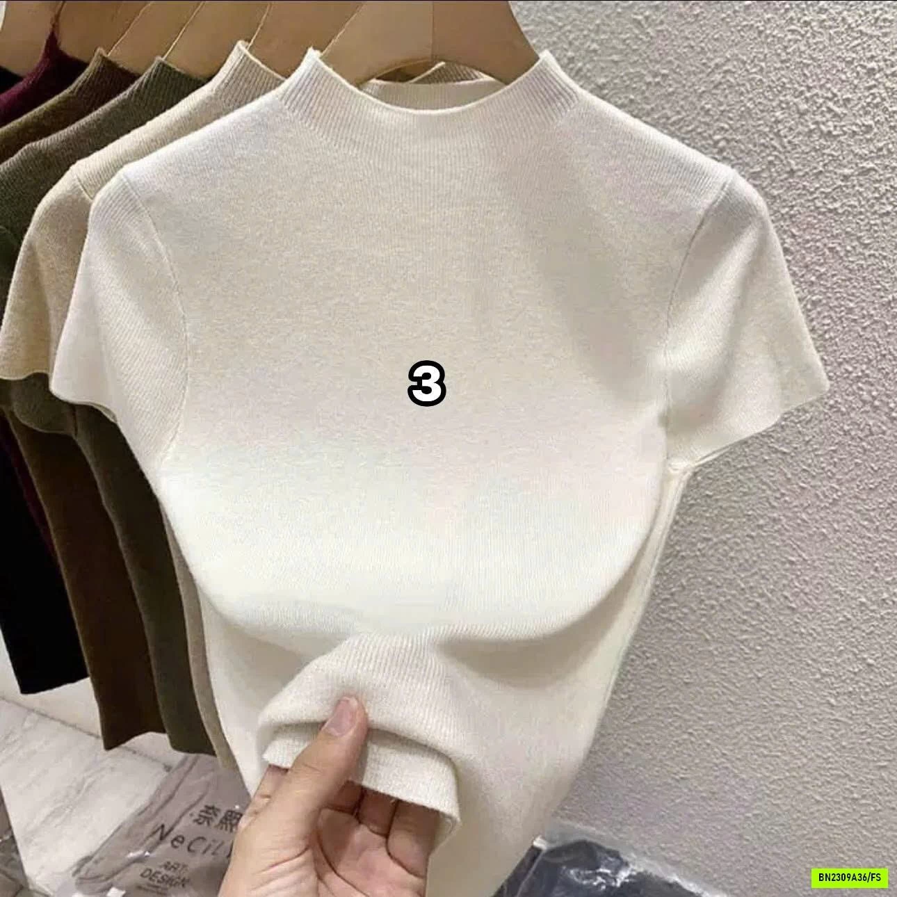 ÁO LEN CỘC TAY BASIC