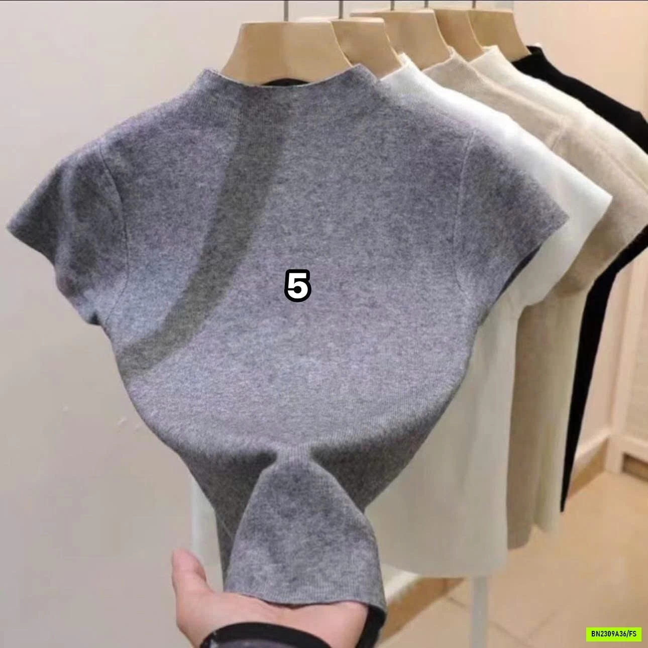 ÁO LEN CỘC TAY BASIC