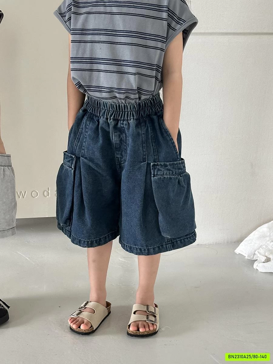SHORT JEANS TÚI HỘP XUẤT HÀN