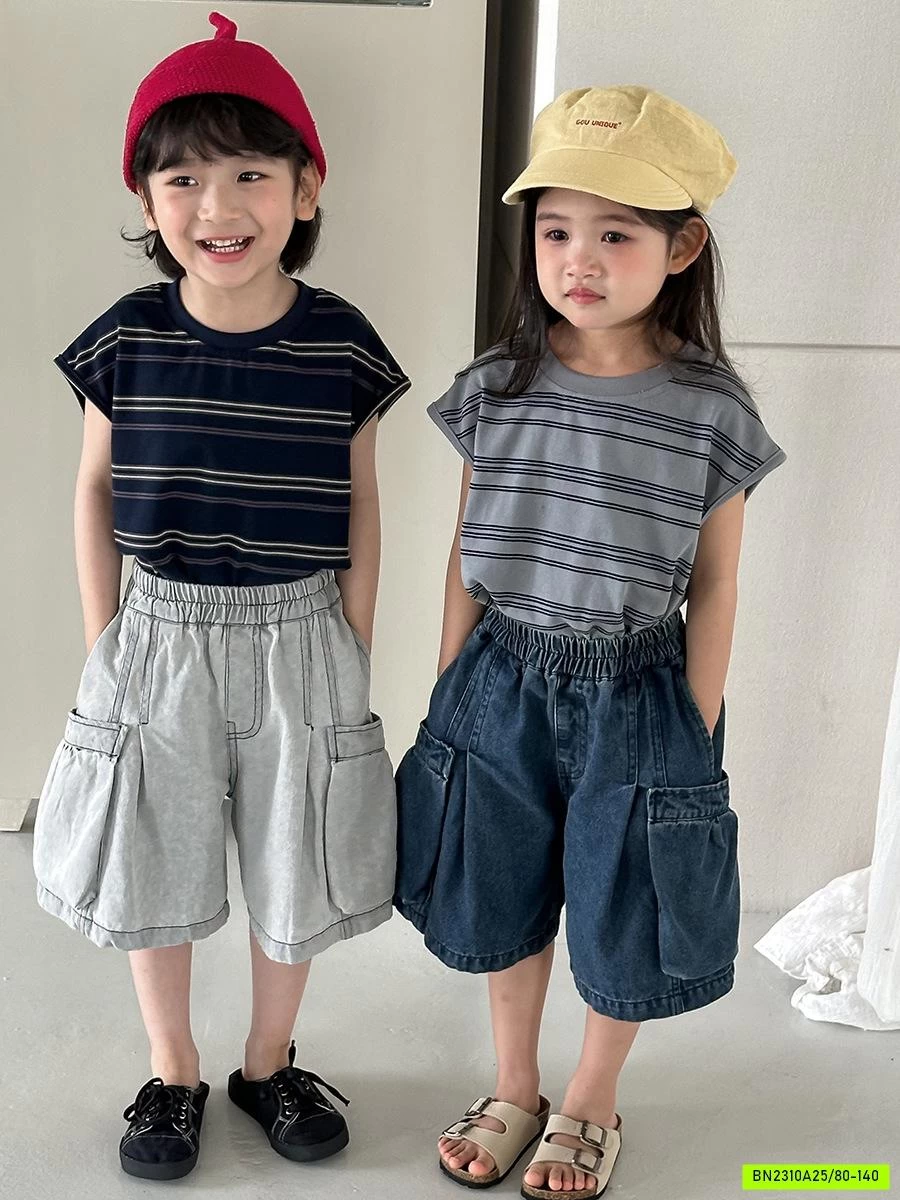 SHORT JEANS TÚI HỘP XUẤT HÀN