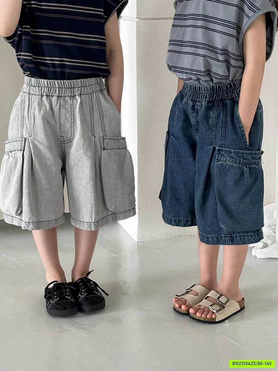 SHORT JEANS TÚI HỘP XUẤT HÀN