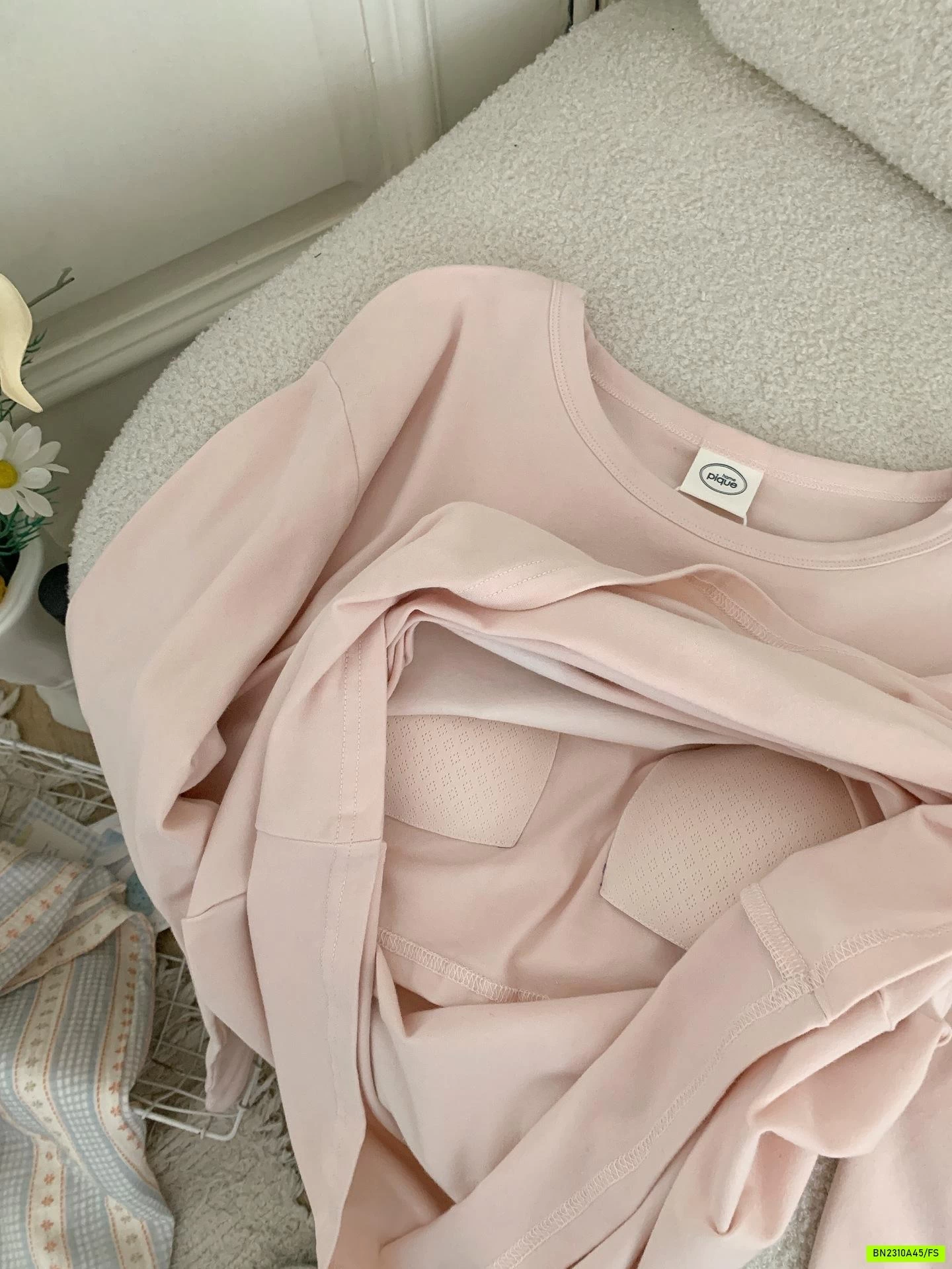 BỘ MẶC NHÀ QUẦN CARO CAO CẤP HOME PIQUE