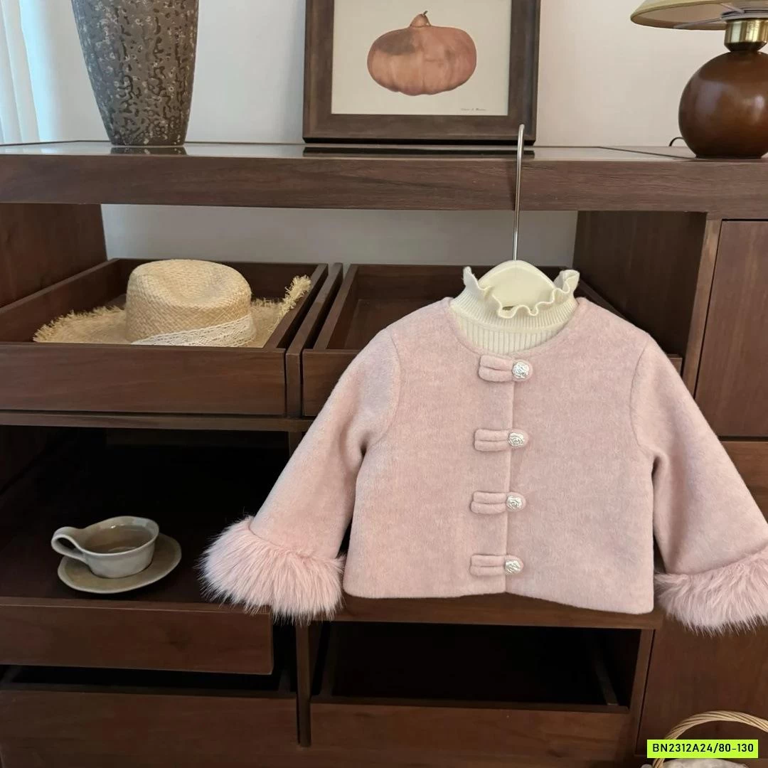 SÉT VÁY DẠ HỒNG LÓT NHUNG NINGLI