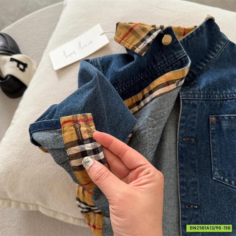 KHOÁC JEANS PHỐI BBR 51670 MMY