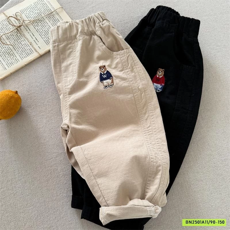 BAGGY THÔ MỀM LOGO GẤU 26126 MMY