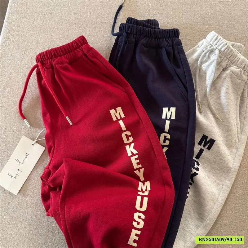 QUẦN COTTON BO GẤU MICKEY 71691 MMY