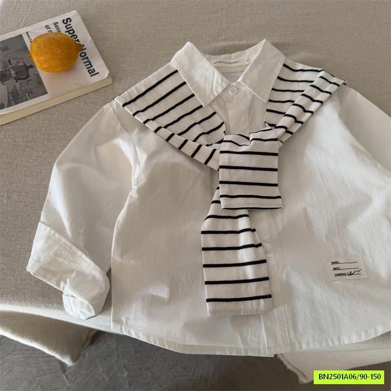 SƠ MI KÈM KHĂN CHOÀNG 71723 MMY