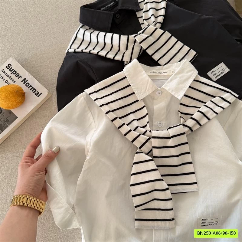 SƠ MI KÈM KHĂN CHOÀNG 71723 MMY