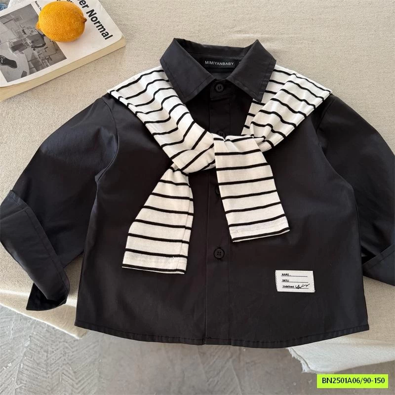 SƠ MI KÈM KHĂN CHOÀNG 71723 MMY