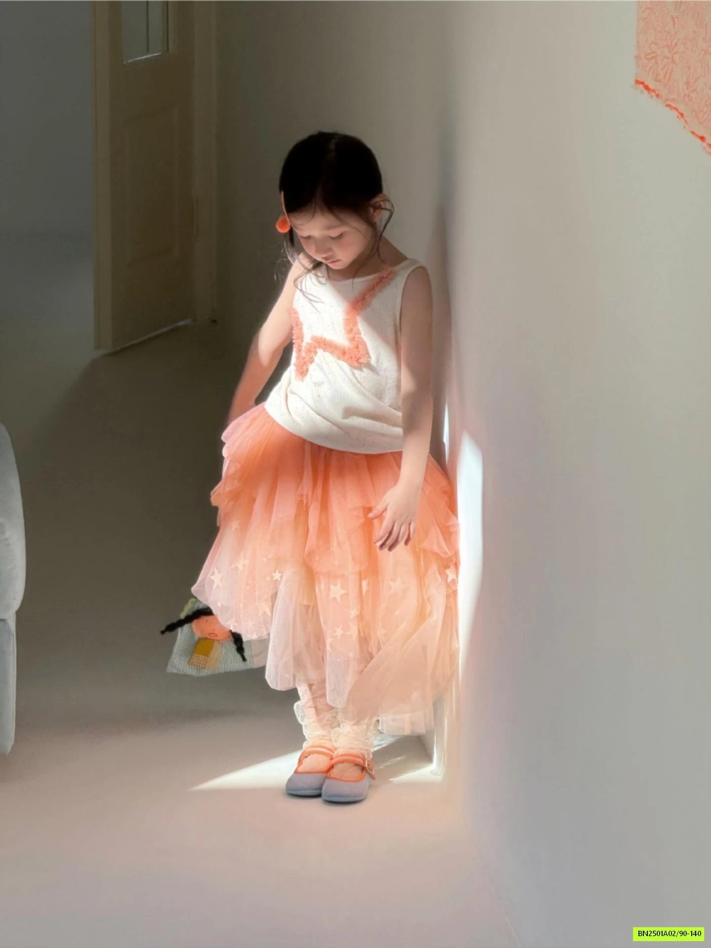 SÉT ÁO NGÔI SAO MIX CV TUTU LOANG MÀU