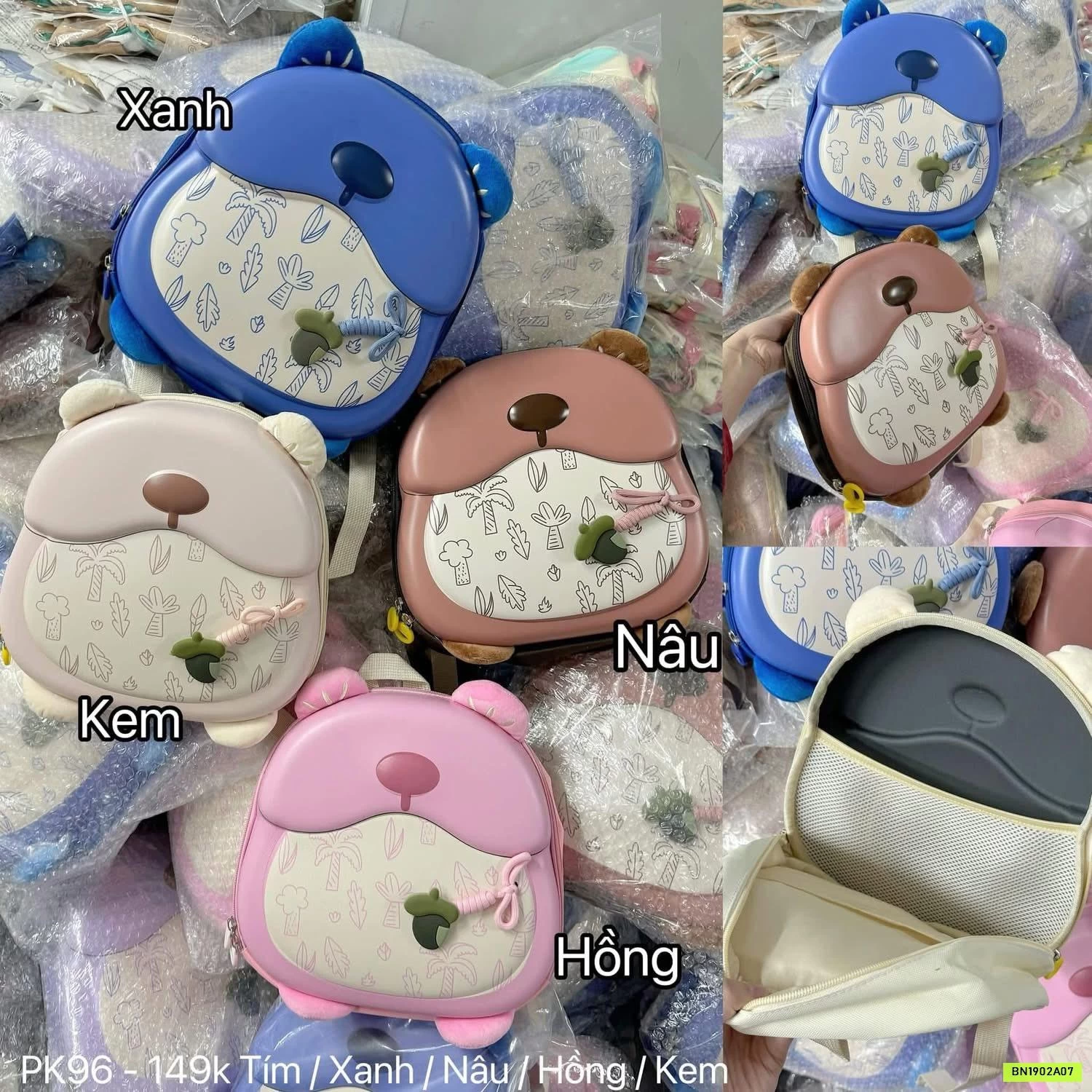 BALO TRỨNG MŨI GẤU MẪU GIÁO