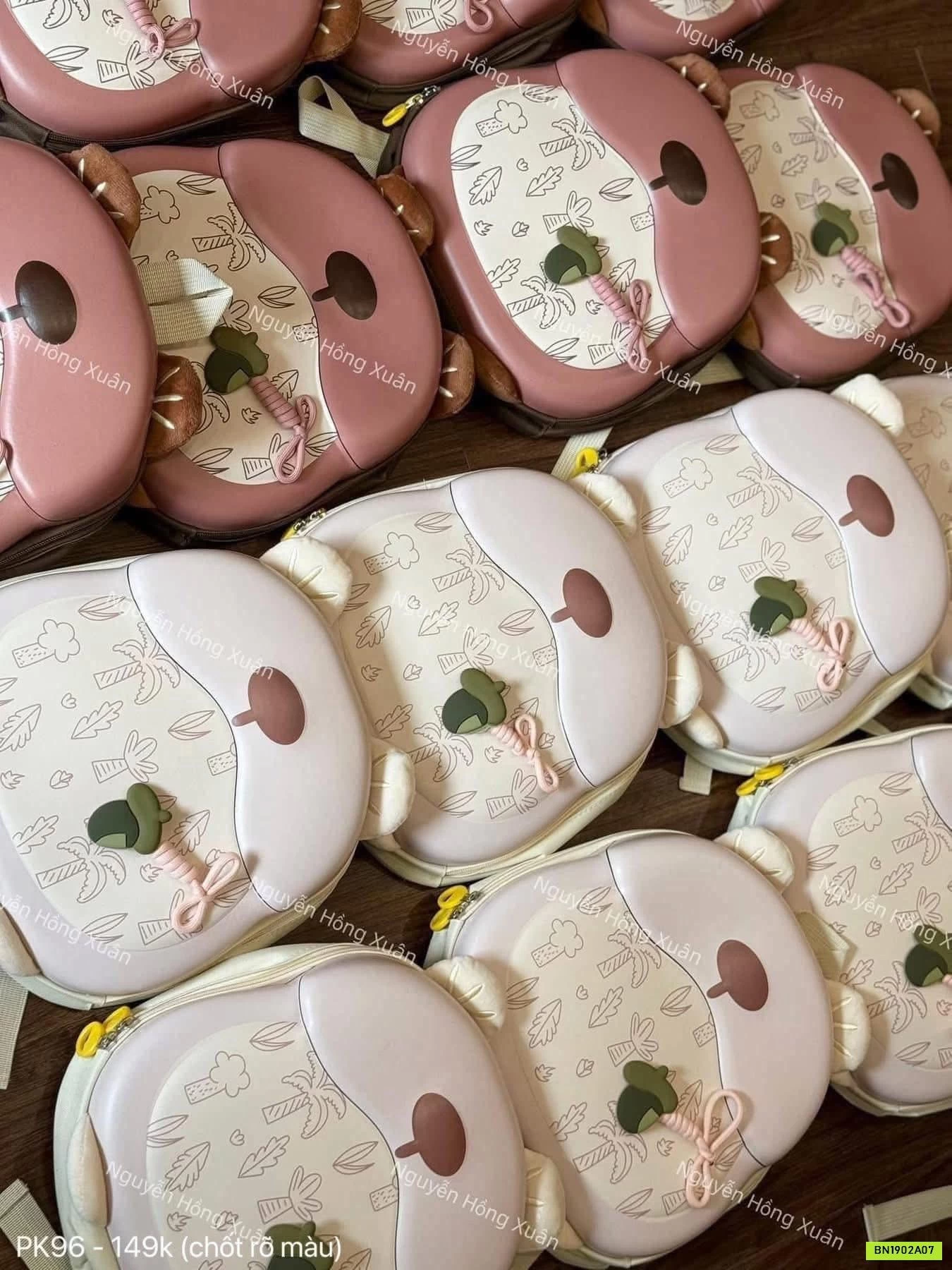 BALO TRỨNG MŨI GẤU MẪU GIÁO