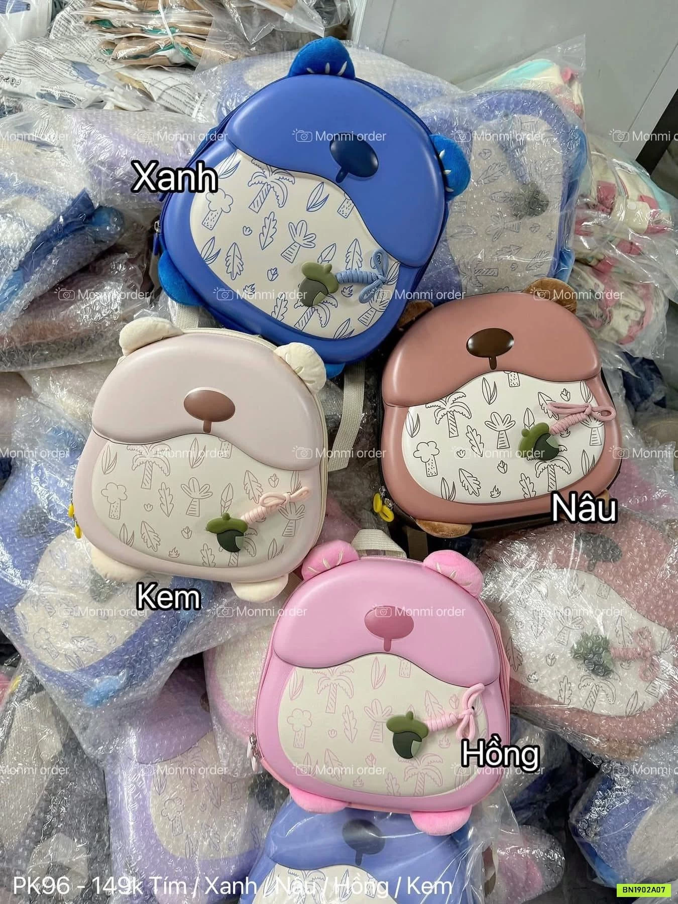 BALO TRỨNG MŨI GẤU MẪU GIÁO