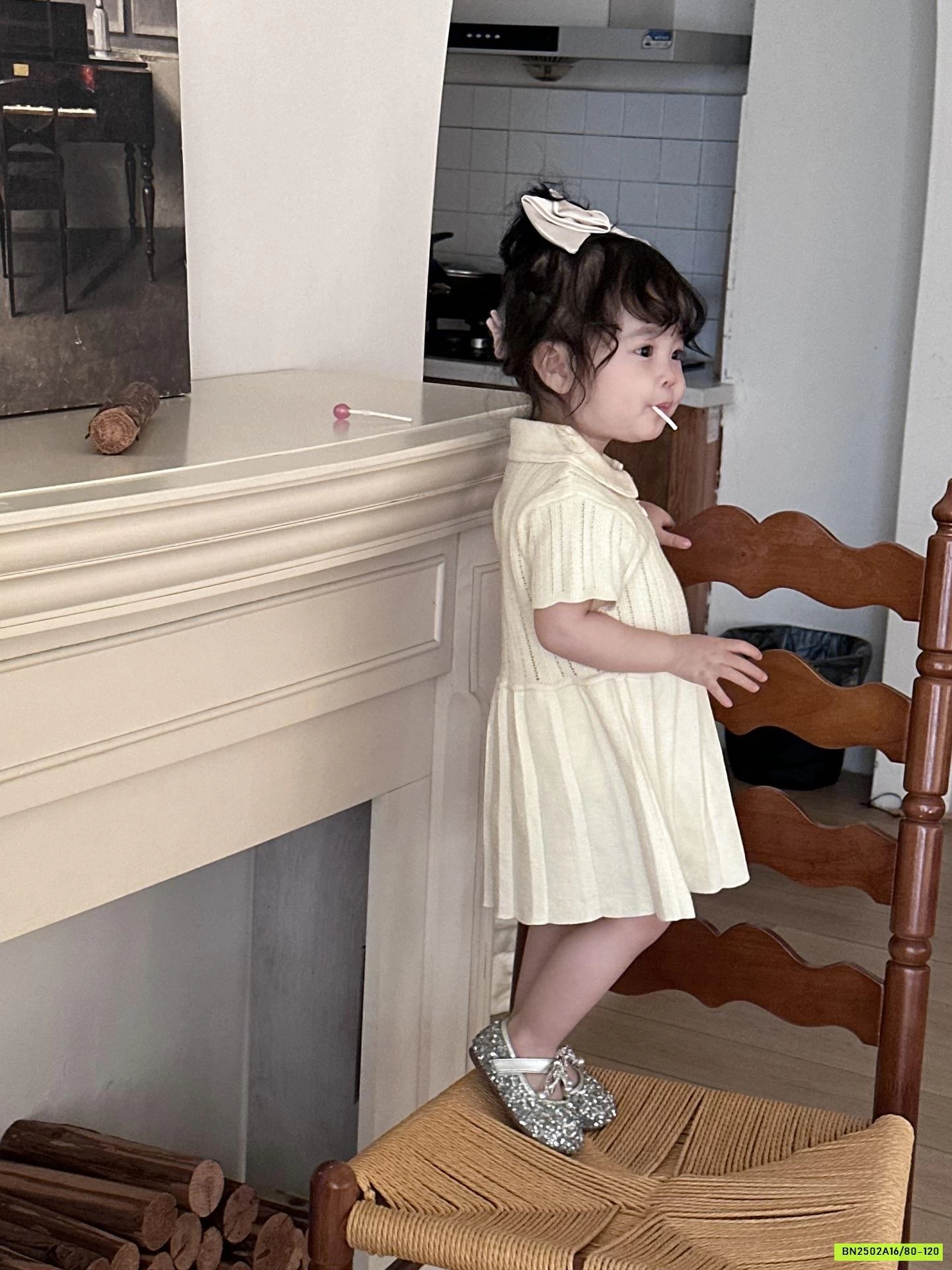 ĐẦM LEN DỆT CỔ POLO