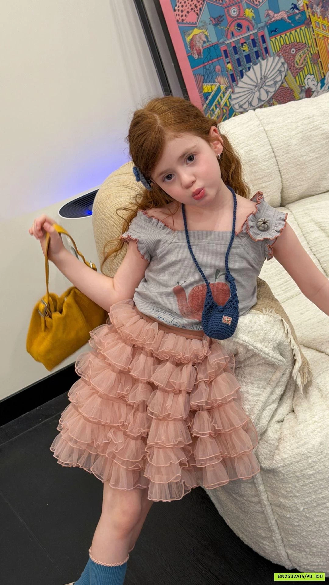 ÁO 2 DÂY BẢN TO ỐC SÊN