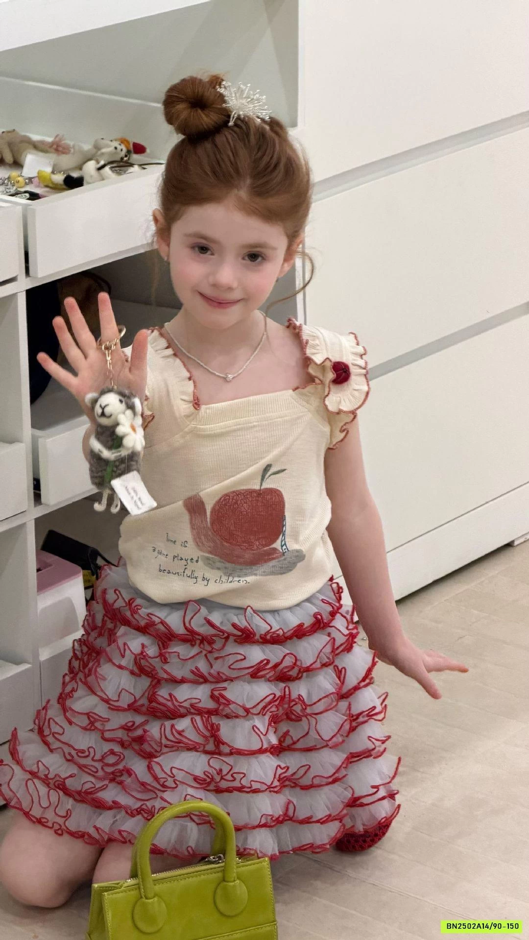 ÁO 2 DÂY BẢN TO ỐC SÊN