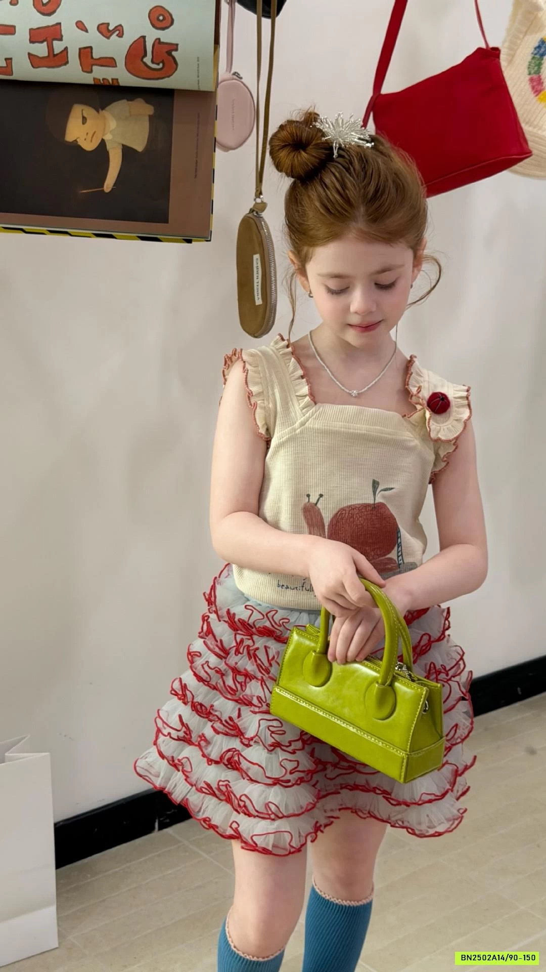 ÁO 2 DÂY BẢN TO ỐC SÊN