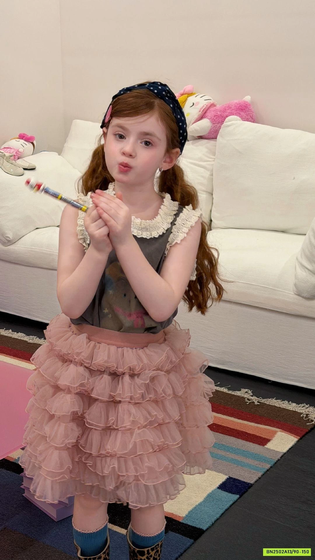 CHÂN VÁY VOAN TẦNG BỒNG BỀNH