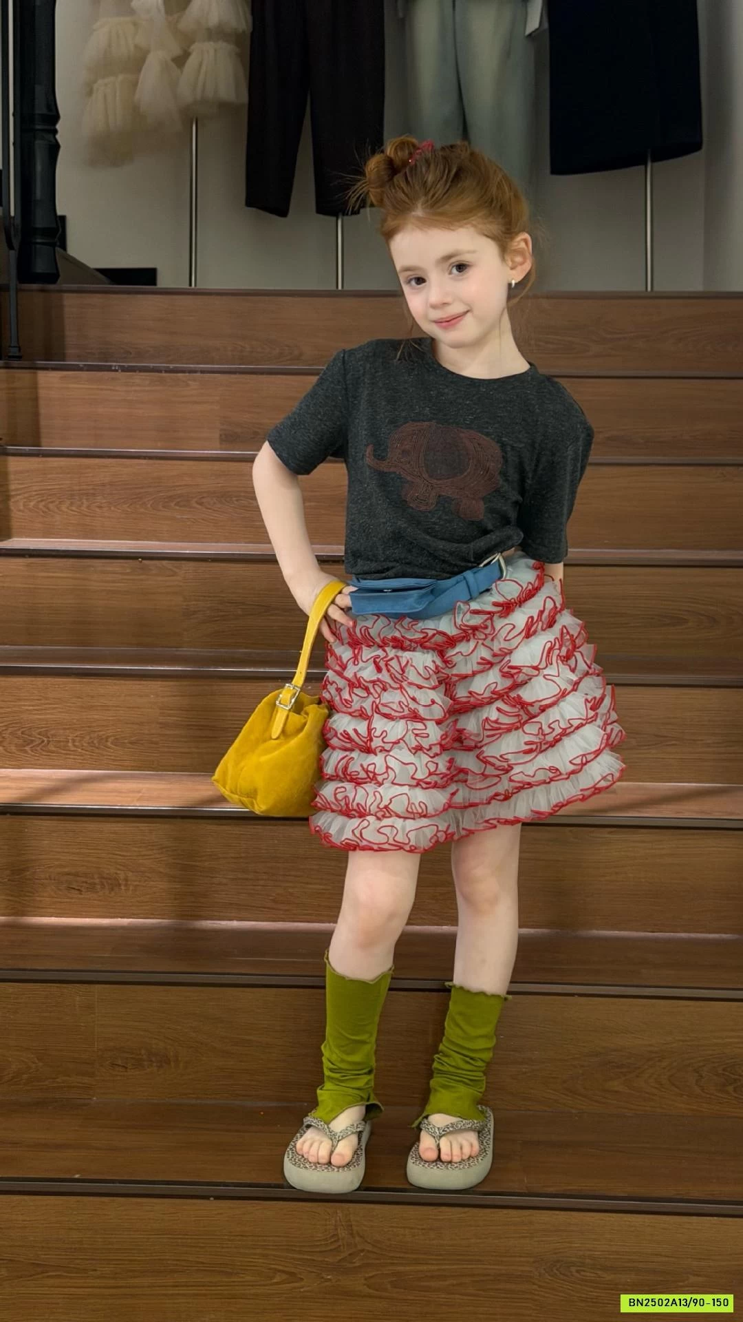 CHÂN VÁY VOAN TẦNG BỒNG BỀNH