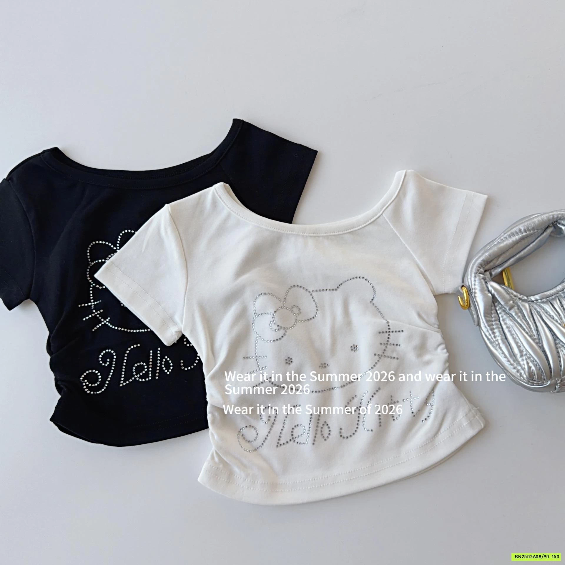 ÁO KITTY RÚT EO T&Q KIDS