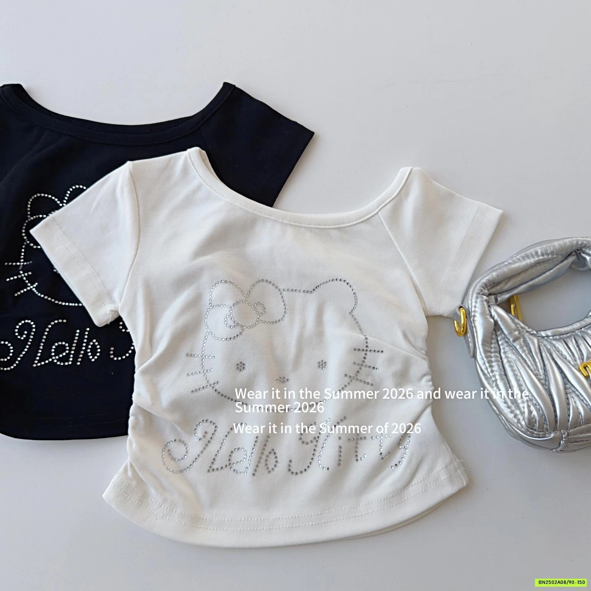 ÁO KITTY RÚT EO T&Q KIDS