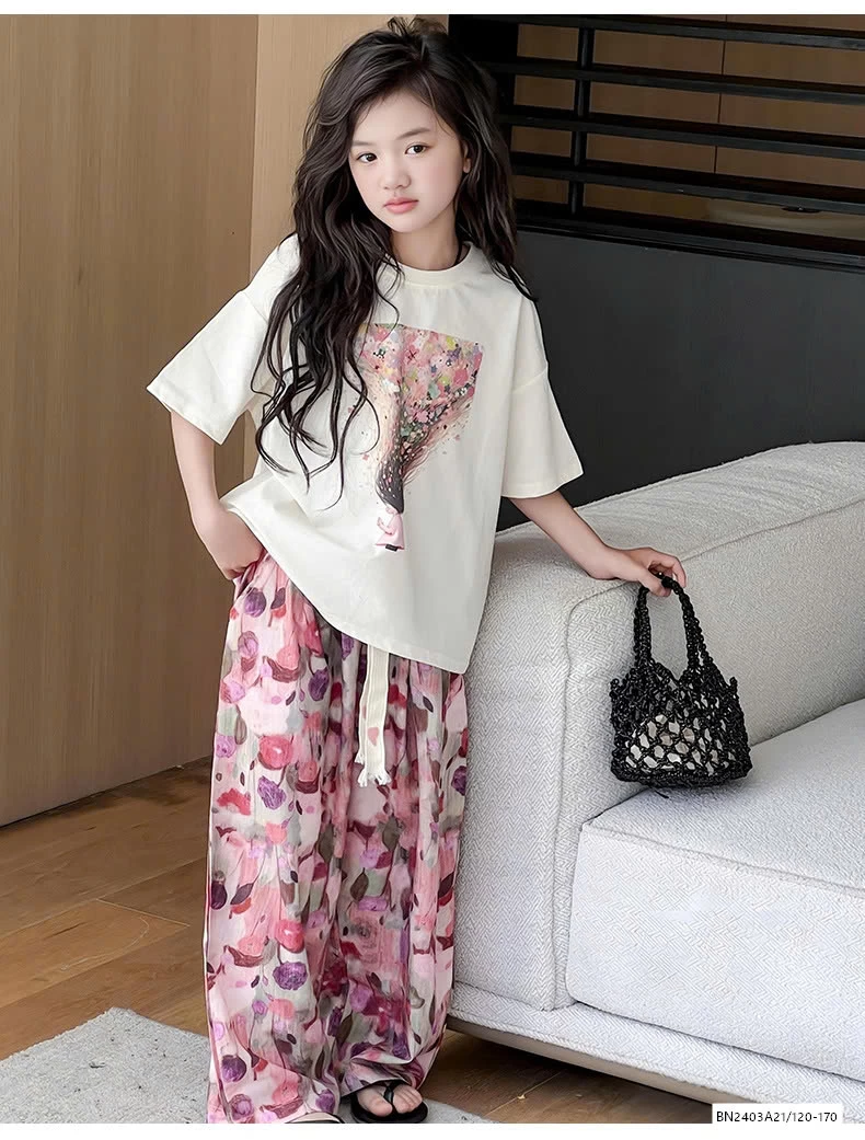 SÉT ÁO MIX QUẦN SUÔNG HOA SZ ĐẠI