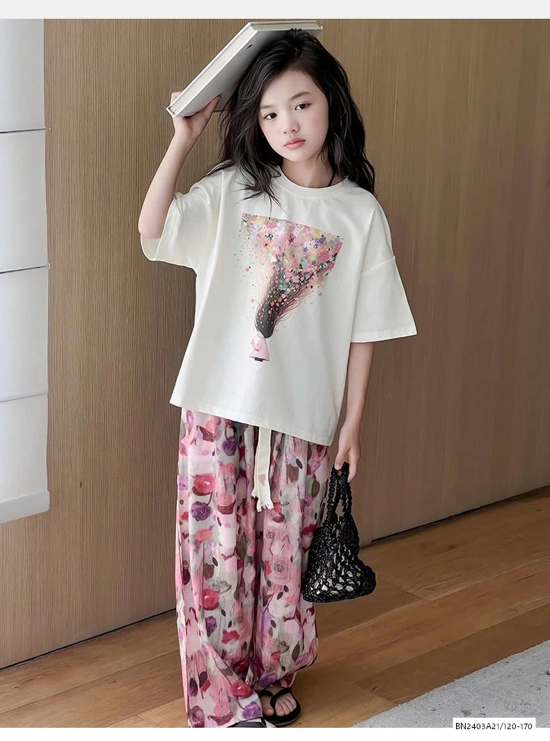 SÉT ÁO MIX QUẦN SUÔNG HOA SZ ĐẠI