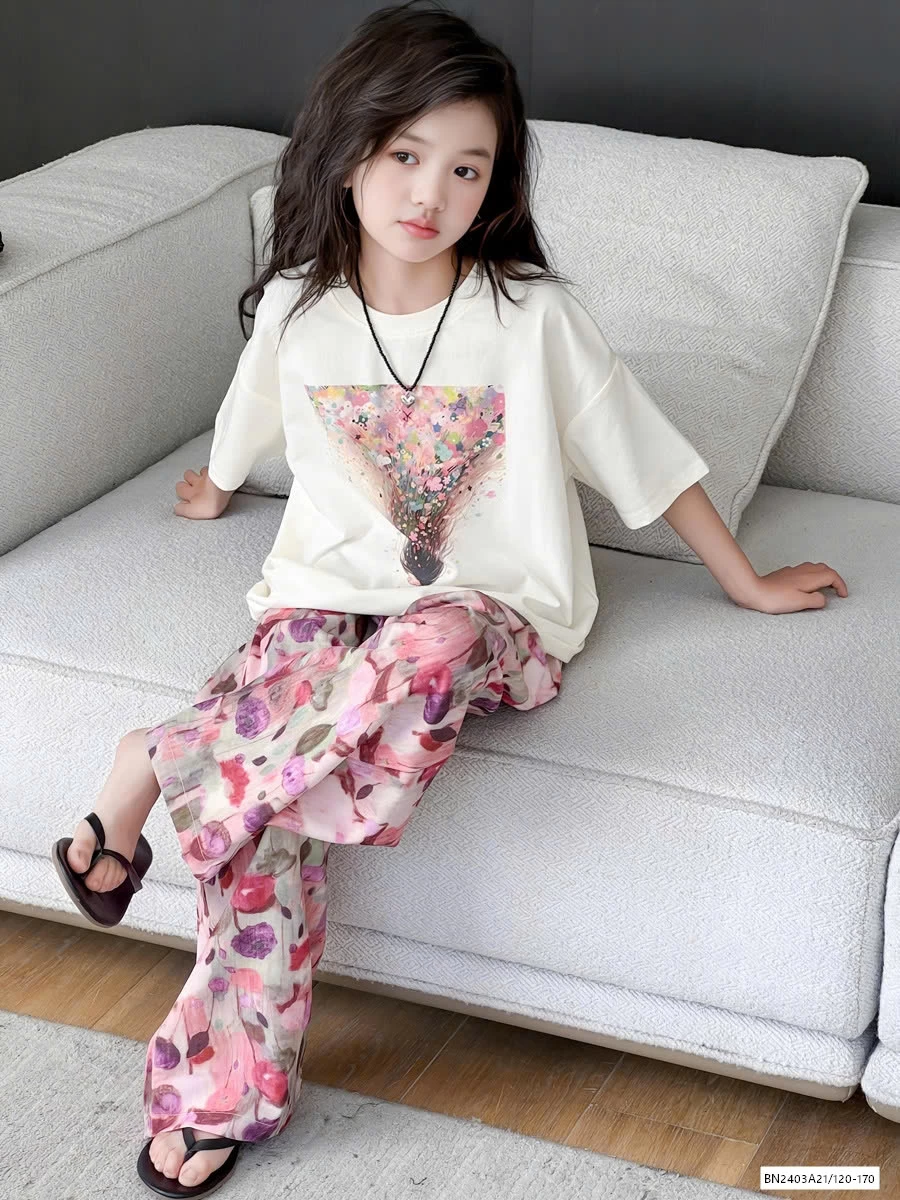 SÉT ÁO MIX QUẦN SUÔNG HOA SZ ĐẠI